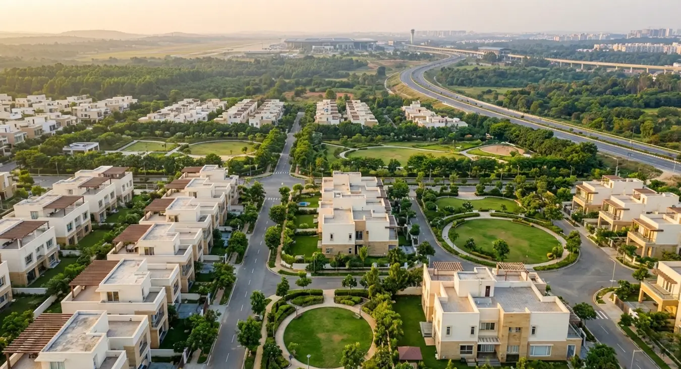 North Bengaluru villa communities near airport